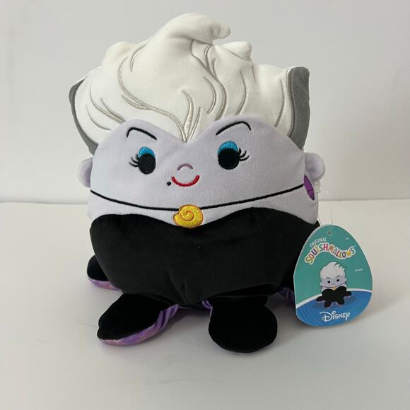 Disney Villains Ursula From the Little Mermaid Squishmallows 7" NWT‎ - Picture 1 of 9